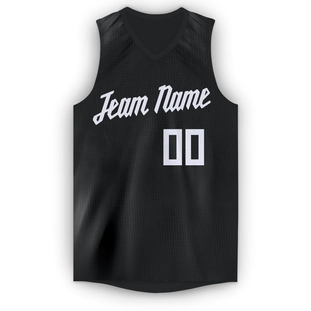 Custom Cream Black V-Neck Basketball Jersey – FanCustom